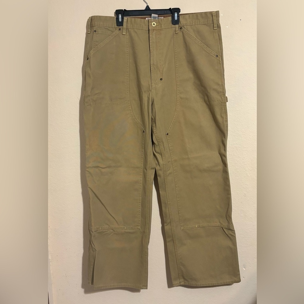 Vintage Polo Ralph Lauren Jeans Pants Mens 38x30 Workwear Canvas Utility Carpent